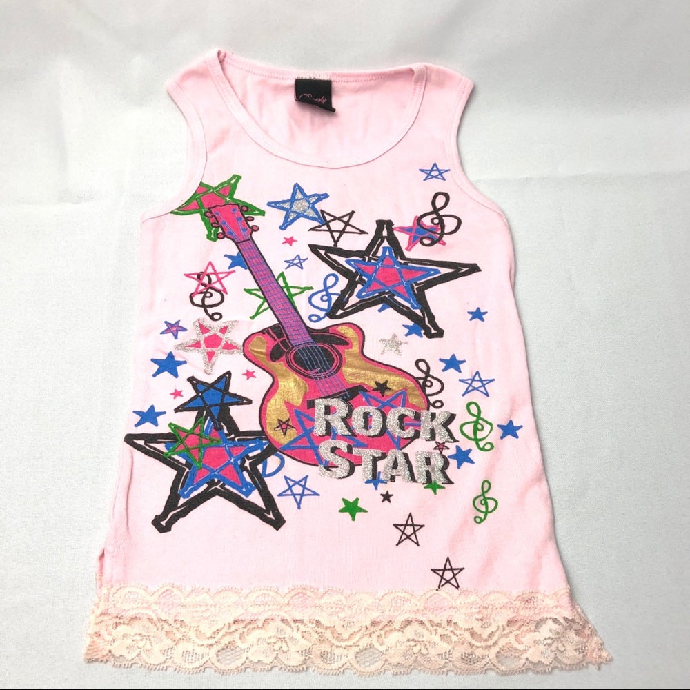 Beverly Hills princess graphic rockstar tank top